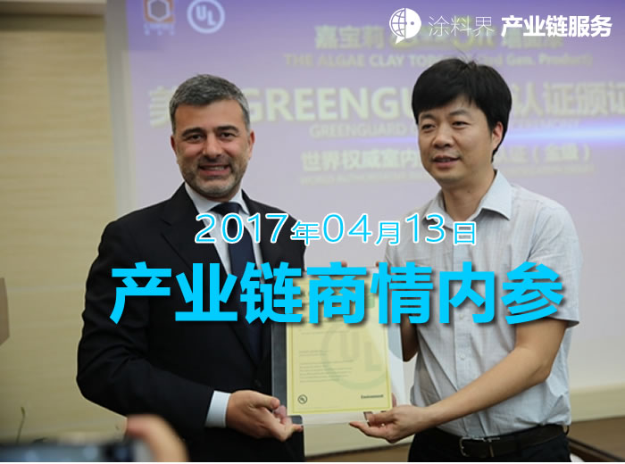 涂料界产业链商情内参-NO.170413期