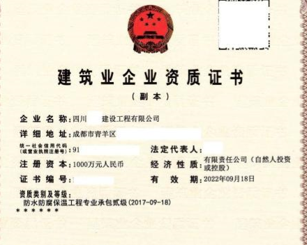复工后如需承接大额工程，防腐工程单位要具备的是……